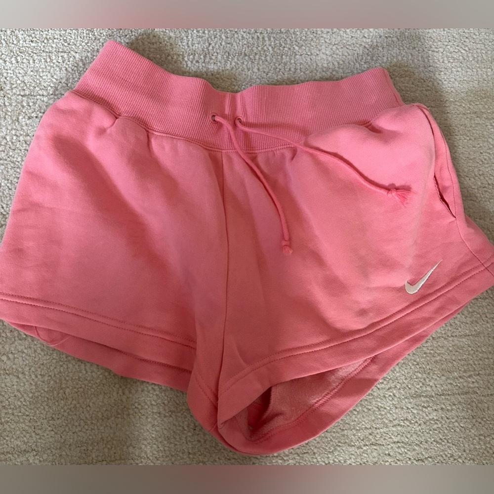 Nike pink shorts medium